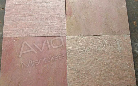 Lime Pink Limestone Natural Ledge Stone Suppliers in India