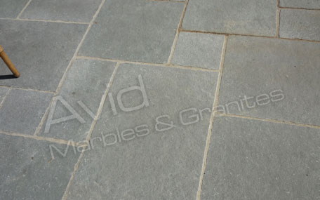Tandur Grey Natural Limestone Paving Suppliers from India