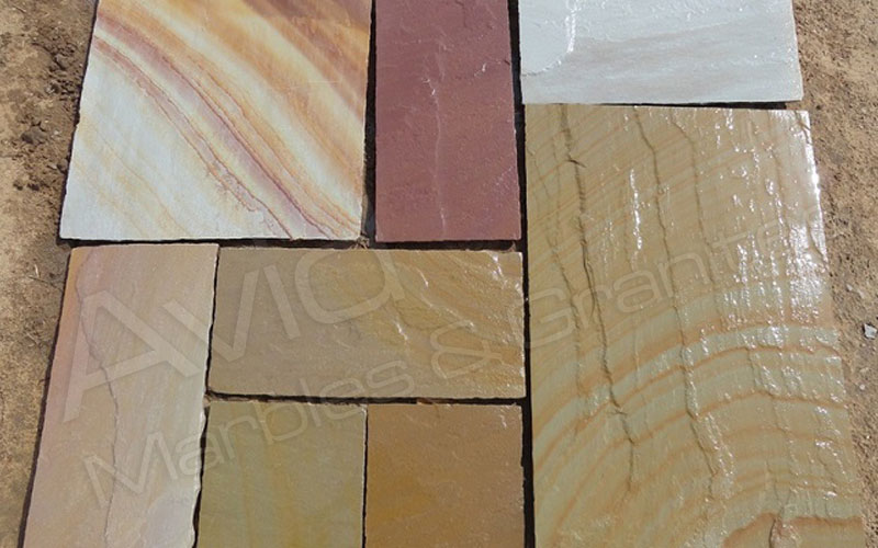 Camel Dust Sandstone Paving Manufacturers from India