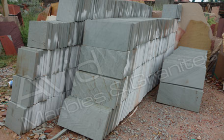 Lalitpur Grey Riven Sandstone Paving Suppliers in India