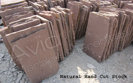 Mandana Red Natural Sandstone Paving Suppliers from India