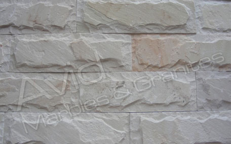 Mint White Riven Sandstone Paving Suppliers in India