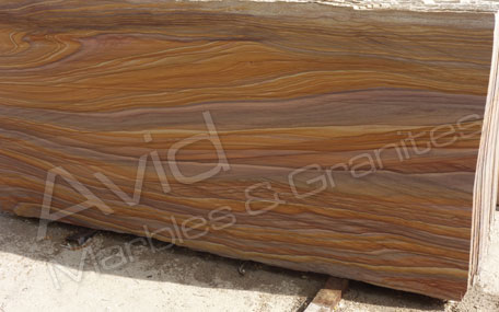 Rainbow Smooth Sandstone Paving Suppliers from India
