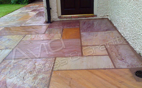Raveena Natural Sandstone Paving Suppliers from India