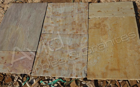 Raveena Riven Sandstone Paving Suppliers in India