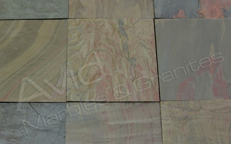 Multi Pink Slate Manufacturers from India