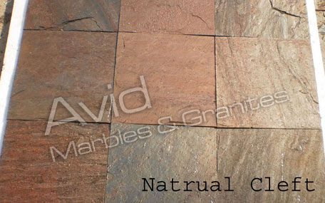 Copper Red Slate Tiles Suppliers from India