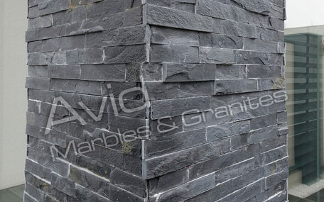 Jak Black Slate Tiles Suppliers from India
