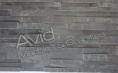 Jak Black Natural Ledge Stone Suppliers in India