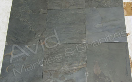 Multi Grey Slate Tiles Suppliers from India