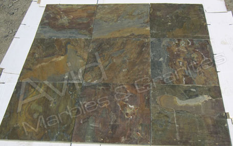 Vijaya Gold Slate Tiles Suppliers from India