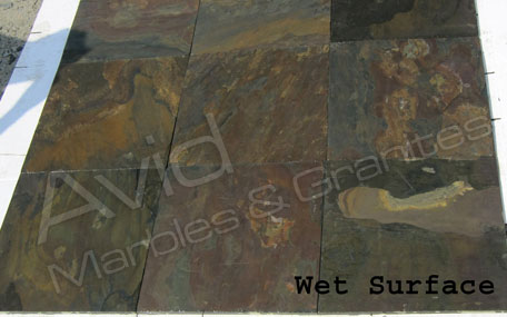 Vijaya Gold Swimming Pool Slate Tiles Suppliers